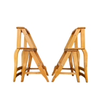 2 X Library Ladder Chair 1950s thumbnail 20