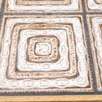 Vintage Deense Salontafel Eiken Keramiek thumbnail 4