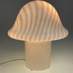 Peill & Putzler Xl Zebra Mushroom Tafellamp, Duitsland 1970-1980 thumbnail 9