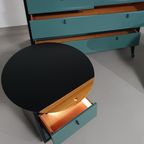 Giorgetti Set 1990 By Umberto Asnago Bed Sidetables / Sidetables / Sideboard With Drawers. thumbnail 10