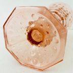 Artdeco Vaas Scailmont Rosaline Roze Glas 1930’s thumbnail 8