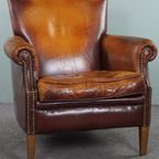 Stoere Schapenleren Armchair Sleetse Look thumbnail 2