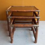 Vintage Manou Miniset, Mimiset, Nesting Tables, Tafeltjes thumbnail 6