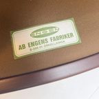 Opnieuw Gestoffeerde Zweedse Fauteuil Van Engens, 1970'S thumbnail 4