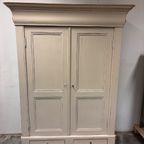 Brocante Biedermeier Buffetkast / Kledingkast thumbnail 7
