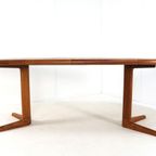 Korup Ronde 2x Verlengbare Eettafel Vintage Deens Massief Teak 'nollund' thumbnail 13