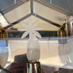 Honsel Messing Hexagon Wand / Plafond Lamp thumbnail 3