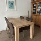 Massief Eikenhouten Tafel thumbnail 7