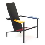 Mid Century Modern High Quality Remake Of A Rietveld Chair, 1980S thumbnail 5