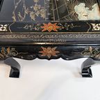 Chinese Lak- 'Coffee Table' - Handwerk - Verguld - Parelmoer - China - 3E Helft 20E Eeuw thumbnail 9