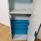 Vintage Spiegelkastje Metalen Medicijnkast Hangkastje Kastje thumbnail 3