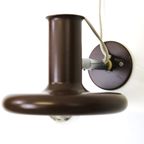 Top Design Fog & Morup Donkerbruine Wandlamp - Model Optima 5 - Ontworpen Door Hans Due - Midcent thumbnail 2