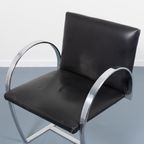 Pair Of Sculptural Italian Modern Chairs / Eetkamerstoelen From 1970’S thumbnail 7