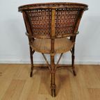 Vintage Bamboe Fauteuil, Rattan Stoel, Stoeltje thumbnail 16