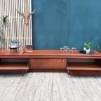 Tv-Meubel Mid Century Design Lowboard Palissander Dressoir thumbnail 11