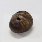 Large Studio Ceramic Free Form Pebble Stone Vase By Jaan Mobach 1967 thumbnail 3