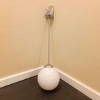 Vintage Art Deco Hanglamp Plafondlamp Bollamp thumbnail 4