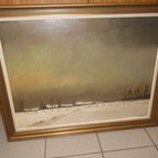 Fritz Bosteels "Winterlandschap" thumbnail 9