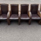 Eetkamerset Eettafelset 6 Stoelen En Eettafel Eikenhout En Riet Rotan Lloyd Loom thumbnail 17