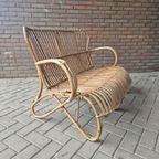 Vintage Bamboebank Belse 8 Rohé Tuinbank Bamboe thumbnail 13
