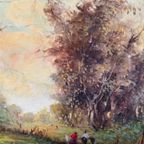 Schilderij "Boslandschap". thumbnail 5