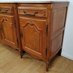 Vintage Louis Xv Wandkast, Buffetkast, Dressoir Ladekast 403 thumbnail 6