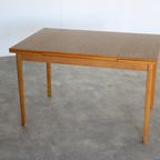 Vintage Eettafel | Tafel | Jaren 60 | Uitschuifbaar | Zweeds thumbnail 3