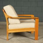 Vintage Deense Fauteuil – Notenhout – Jaren 60 thumbnail 5