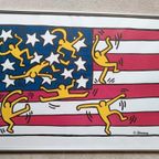 Vintage Litho Poster Van Keith Haring thumbnail 5