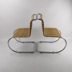 4 X Design Stoelen/ Mies Van Der Rohe Door Knoll thumbnail 4