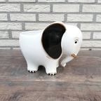 Porseleinen Olifant Bloempot thumbnail 2