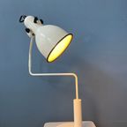 Anvia Elbow Tafellamp Van Hoogervorst - Witte Swing-Arm Bureaulamp - Mid Century Office Lamp thumbnail 5