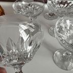 Set Van Negen Loodkristallen Champagne Coupes thumbnail 11