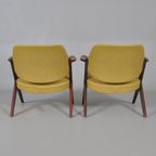 Set Vintage Design Armstoelen Bengt Ruda, Zweden 1960 (#321) thumbnail 4