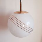 Vintage Bollamp Wit | Vintage Schoollamp | Lakro Lamp thumbnail 3