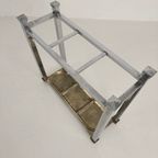 Chromen Art Deco Paraplu/Wandelstokstandaard – Klein Model thumbnail 3