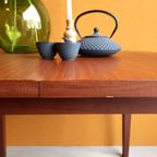 Retro Vintage Teakhouten Eettafel, Diner Table, Tafel thumbnail 5