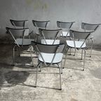 Set Of 8 Vintage Dining Chairs – 1960s Design thumbnail 4