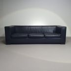 Camin Wittmann Sofa Black Leather thumbnail 5