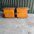Vintage Retro Nachtkastjes Set 1960S thumbnail 4