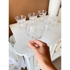 6 X Cristal D’Arques France Champagne Glazen Kerst thumbnail 3