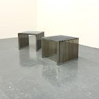 Eichholtz Carlisle Bijzettafel In Gepolijst Rvs thumbnail 9