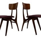 Vintage Eetkamerstoelen Teak Design Jaren 60 thumbnail 21