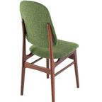 Set 6 Vintage Stoelen Eetkamerstoelen New Upholstery thumbnail 14