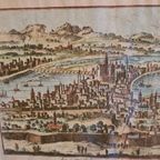 Italiaanse Koper Gravure Van De Stad Lyon 18E Eeuw thumbnail 5