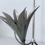 Unieke Vintage Metalen Hanglamp Fleur France ‘60 thumbnail 3