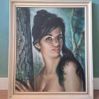 Vintage Ventilator, Tafelventilator, Pastel Blauwe Waaier thumbnail 6