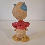 Antieke Rubberen Kwik Kwek Of Kwak Disney Vintage thumbnail 5