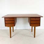 Deense Teak Bureau thumbnail 3