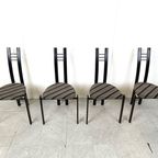 Post Modern Dining Chairs, 1980s Set Of 4 thumbnail 9